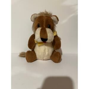 Vintage Stuffed Lion Wondertoy Rare